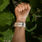 'FEAR LESS' empowering quote tattoo by MotivInk – inner arm placement for confidence and courage