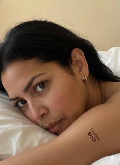 Dream BIG Motivational Tattoo