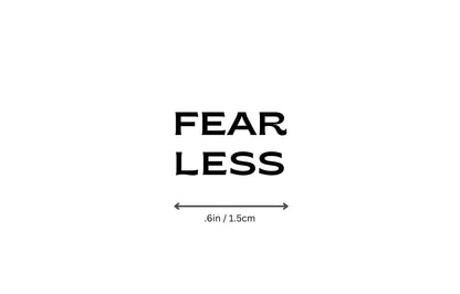 Fear Less