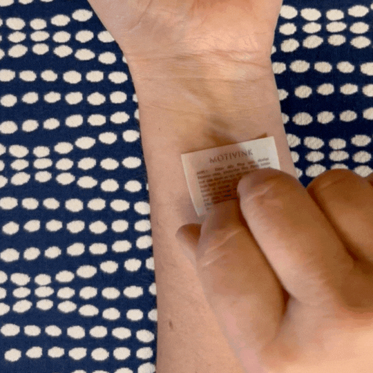 Application of manifestation mantra warrior - empowering one-word minimalist design for personal strength