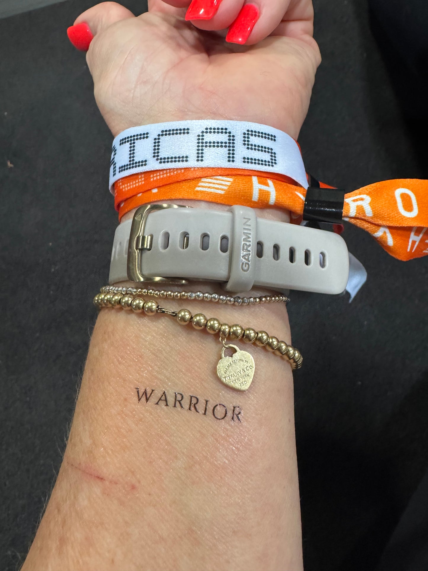 Warrior Motivational Tattoo