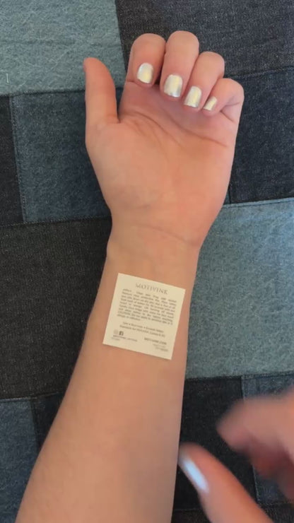 Believe Motivational Tattoo