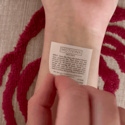 Inspiring 'You Got This' temporary tattoo mantra applied to wrist – confidence-boosting, wearable daily affirmation